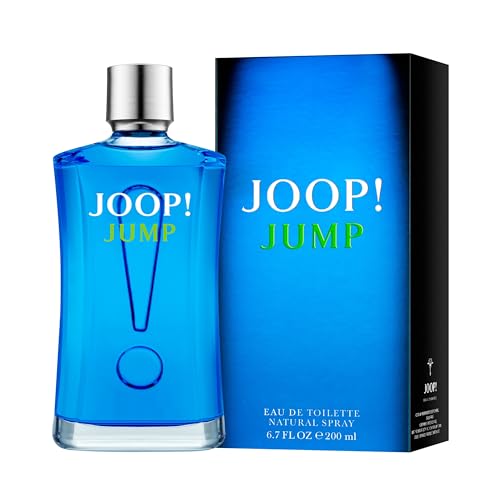 JOOP! Jump Eau de Toilette – Citrus Men's Cologne – With Notes of Rosemary, Coriander, Tonka Bean & Musk – Luxury Perfumes for Men – Long Lasting Fragrance