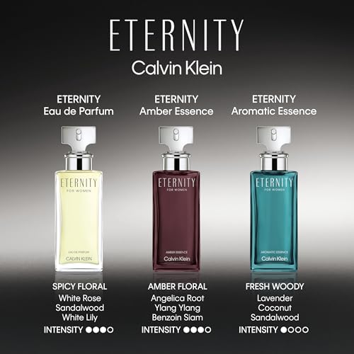 Calvin Klein Eternity Aromatic Essence – Women's Floral Perfume – With Notes of Coconut Water, Peony Accord, Lavender Flower & Creamy Sandalwood Accord