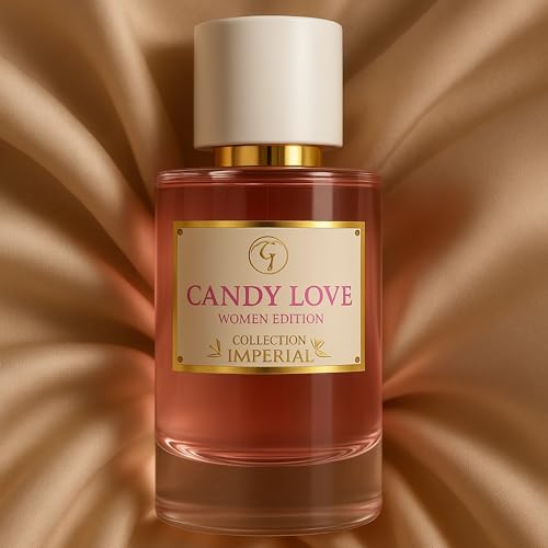 Candy Love Perfume for Women – Sweet & Addictive Vanilla Caramel Scent – Long Lasting French Extrait de Parfum – Luxury Gift Box Presentation – 1.7 FL OZ