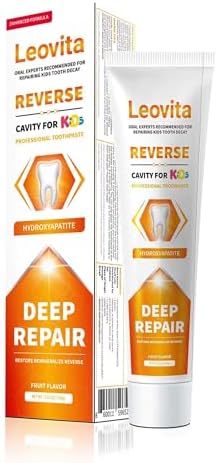 Cavity Reversing Kids Toothpaste - Hydroxyapatite Toddler Cavity Filler, Fluoride Free