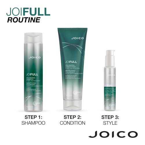 Joico JoiFULL Volumizing Shampoo & Conditioner Set| For Fine, Thin Hair | Add Instant Body | Long-Lasting Fullness | For Thicker Bouncier Hair | Boost Shine| Infused With Lotus Flower & Bamboo Extract