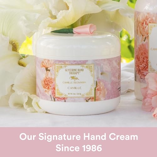 Camille Beckman Glycerine Hand Therapy Cream, Signature Camille, 8 Ounce