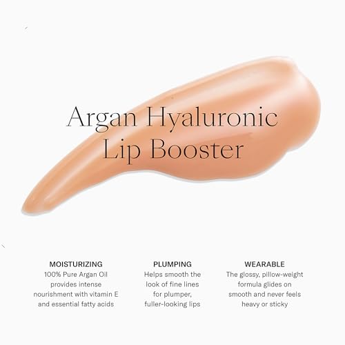 Josie Maran Color Stick & Lip Gloss Makeup Set - Argan Oil-Based Makeup Balm for Lips, Cheeks & Eyes + Hyaluronic Acid Infused Plumping Lip Gloss (2 Piece Set)