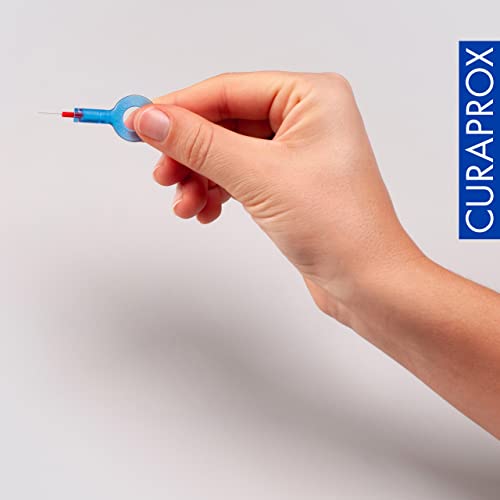 Curaprox Interdental Brush Set CPS Prime Start – Mixed Pack with 5 Brush Sizes & 2 Holders | for Comprehensive Interdental Cleaning | Swiss Made