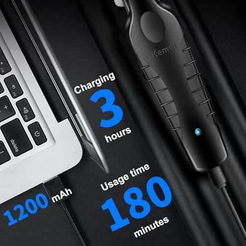 KEMEI 2299 Trimmer Professional Cordless Hair Clipper for Men