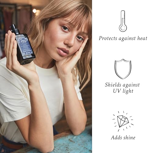 Davines Heart of Glass Sheer Glaze for Blonde Care, Leave On Thermal Styling Support, Add Shine And Heat Protect, 5.07 fl. oz.