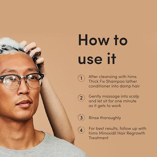 hims Thick Fix Conditioner - Hair Loss Conditioner With Niacinamide - Supports Hair Growth Treatment - Fresh Eucalyptus Grove, 2 pack, 6.4oz