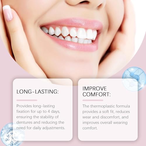 JEREMYTIS Thermoplastic Denture Adhesive, JEREMYTIS Denture Adhesive (1PCS)