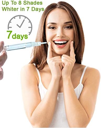 Bright White Smiles - Teeth Whitening Gel Refill Kit - 10 Tubes 44% Carbamide Peroxide Tooth Whitener Formula