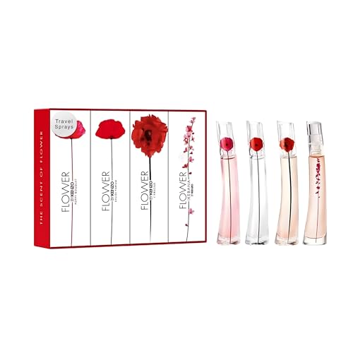 Kenzo Flower Perfumes for Women Mini Gift Set Variety Splashes
