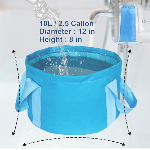 Ionic Detox Foot Bath SPA Machine, Ionic Cleanse Detox Foot Bath Spa Machine, Ionic Foot Bath Detox Machine with Blue Bucket for Health Care Personal Home Travel