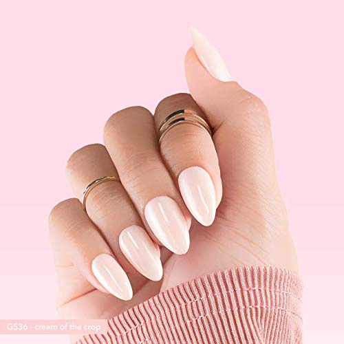 Kiara Sky Gelly Tips | Soak Off Soft Gel Nail Extensions | 500 pieces - 10 Sizes | Almond Short