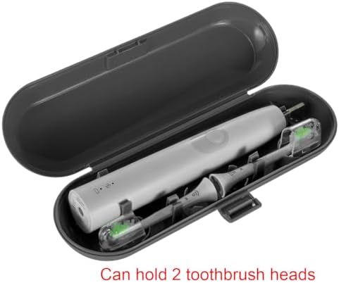 Cosmos Pack of 2 Plastic Travel Case Toothbrush Carrying Case Holder Container Compatible with Oral B Pro and also for Sonicare & Other Toothbrush