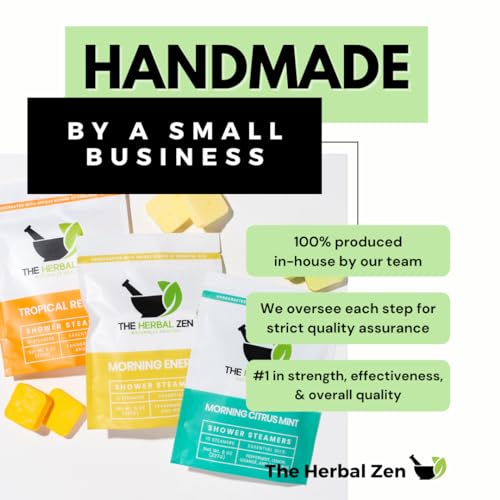 Bulk Shower Steamers with Essential Oils Combo Set by The Herbal Zen (3 Packs of 10 tablets, Value Set), Bulk Shower Bombs, Relaxation Gift for Women and Men, Birthday Gifts, Mothers Day Gift