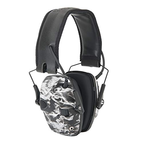 Howard Leight R-02531 by Honeywell Impact Sport Sound Amplification Electronic Shooting Earmuff, Smoke