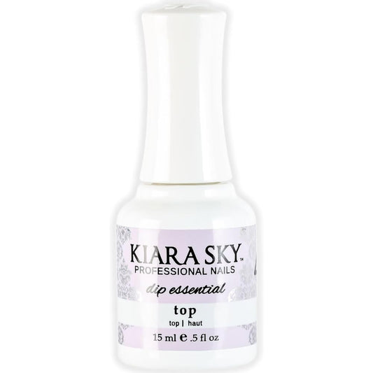 KIARA SKY Professional - Dip Manicure Nail Liquid Essentials - Long Lasting Nail Gel - Beauty Essentials Nail Design for Nail Art - Dip Liquids for Nails Repair Treatment 0.5 fl oz, Top Coat