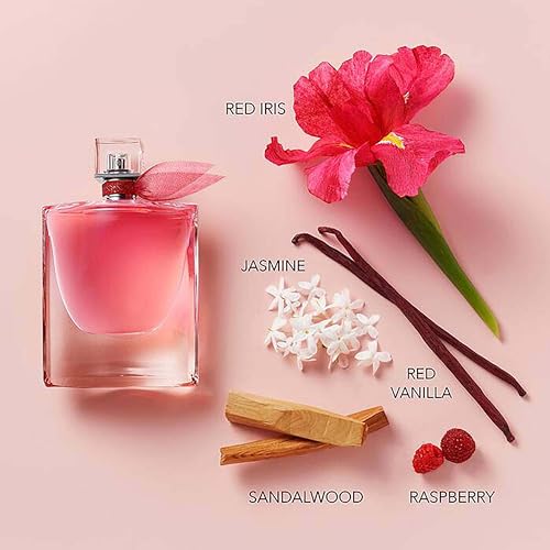 Lancôme La Vie Est Belle Intensément Eau de Parfum - Long Lasting Fragrance with Notes of Raspberry, Jasmine & Red Sandalwood - Warm & Floral Women's Perfume