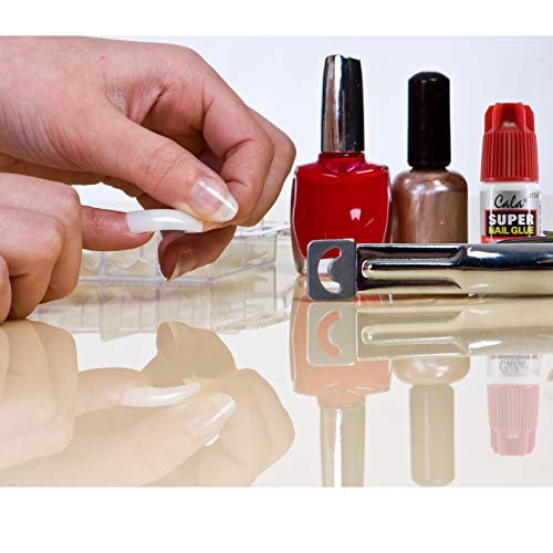 Cala Super Nail Glue Professional Salon Quality | Quick and Strong Nail Liquid Adhesive (12 Bottles)