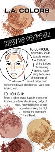 L.A. COLORS I Heart Makeup Contour Palette C30352