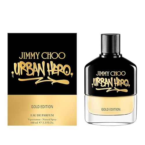 JIMMY CHOO Urban Hero Gold Edition, EAU DE Parfum Spray 3.3 OZ