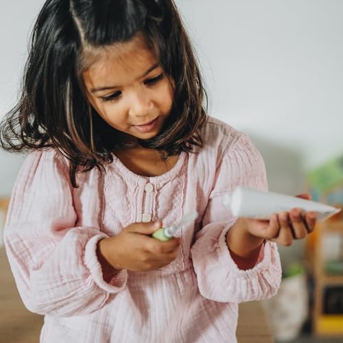 CariFree Naturals Kids Toothpaste | Fluoride-Free, 40% Xylitol, Organic Wild Berry Flavor, pH Elevated, Safe if Swallowed, Sugar-Free, 2.4 oz, Made in The USA