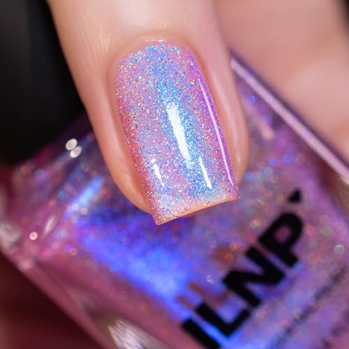 ILNP Flower Child - Radiant Soft Pink to Blue Shimmer Nail Polish - Vegan, Cruelty Free, Non Toxic