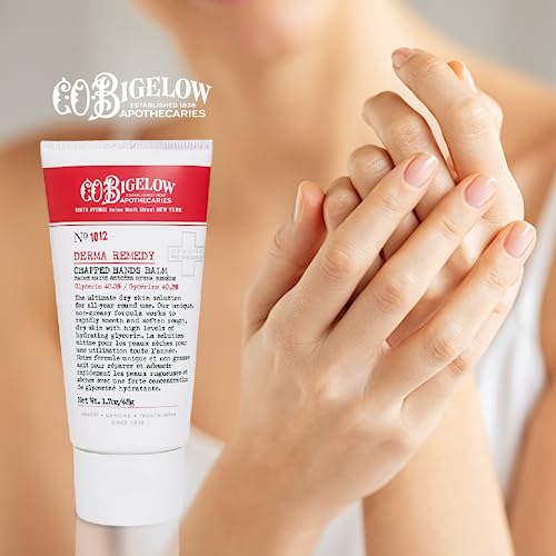 C.O. Bigelow Chapped Hands Balm, No. 1012 with Glycerin (40.3%) 1.7 oz, Hand Lotion Cream for Women and Men to Soften Dry Cracked Skin