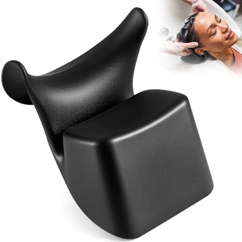 Chunful Shampoo Bowl Neck Rest Silicone Hair Washing Tray Support for Sink Comfortable Salon Shampoo Bowl Neck Cushion Rest Pillow for Home Salon, Beauty Salons, Barbershop, Spa