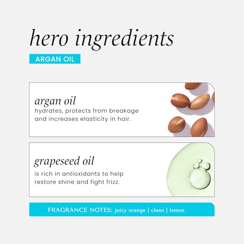 HASK ARGAN Repairing Hair Oil for shine and frizz control for all hair types, color safe, gluten free, sulfate free, paraben free - 2 Hair Oils