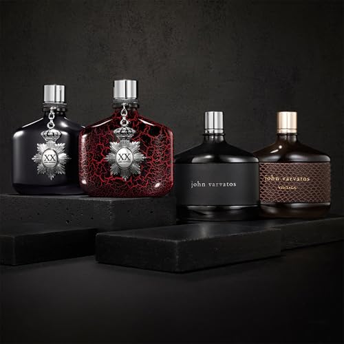 John Varvatos Men's Cologne, XX Intense Eau de Parfum EDP Spray, Woody Oriental Scent with Notes of Cardamom, Orange Flower & Sandalwood