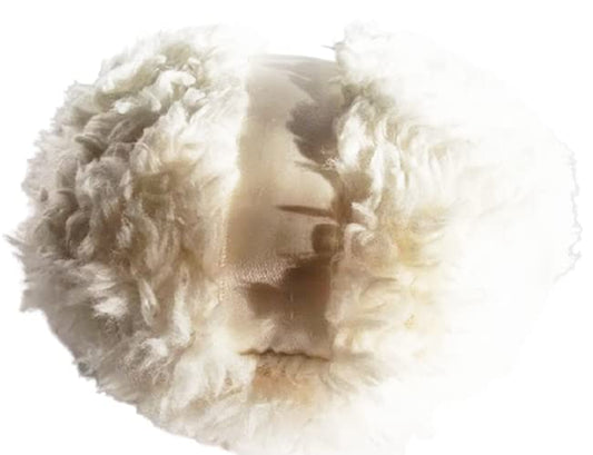 Jumbo Teddy Bear Oatmeal Fluffy Fleece Powder Puff for Dusting Powder Extra Large