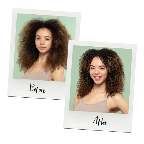 CURLSMITH - Frizz Control Duo Hair Conditioner, Nourishing Rinse Out or Leave In, Detangling, Smoothing, For All Curl Types, Vegan, 237ml/8 fl oz