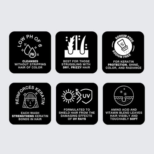 Lasio Keratin-Infused Hypersilk Color-Treated Shampoo 12.34 oz