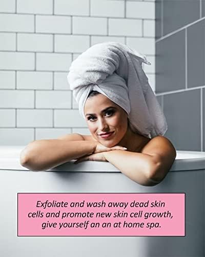 20 Small Full Bodied Quality Bath or Shower Sponge Loofahs Pouf Mesh Assorted Colors Wholesale Bulk Lot