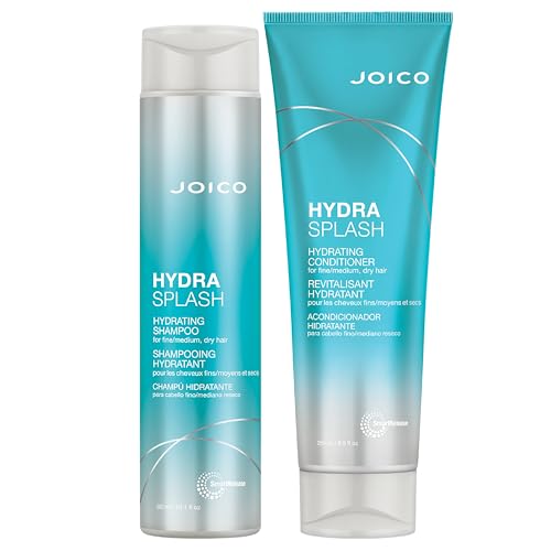 Joico HydraSplash Hydrating Shampoo & Conditioner Set, Preserve Natural Moisture, for Fine / Medium / Dry Hair