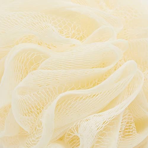 Juvale 3 Pack Long Handled Loofah Back Scrubber for Shower - Exfoliating Loofah with Handle for Shower & Bath (18 in)