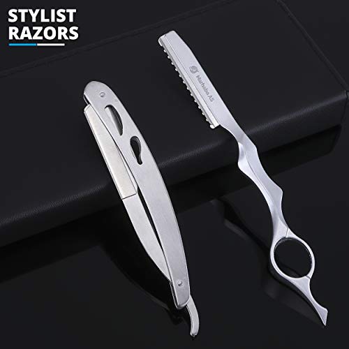 Hair Scissors –Stainless Steel Precision Kit for Dry & Wet Hair(10pc)