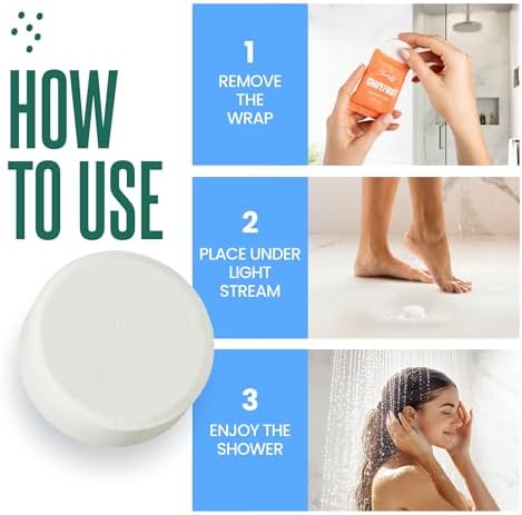 Cleverfy Shower Steamers Aromatherapy for Women and Men – Self-Care Shower Bombs for Stress Relief and Relaxation – 18 Tablets