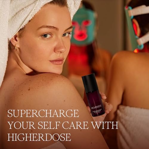 HigherDOSE Serotonin SOAK - Potent Magnesium Flakes with Stress Relief Essential Oils & Apple Cider Vinegar - Relaxing Bath Salts to Maintain Serotonin Levels and Muscle & Nerve Relief (32 Ounce)