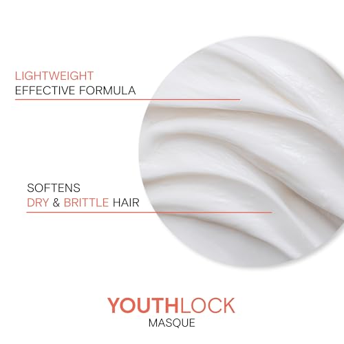 Joico YouthLock Treatment Masque Formulated With Collagen | Nourish & Soften Hair | Strengthen & Protect | Reduce Breakage & Frizz | Soften & Detangle Hair | Boost Shine | Sulfate Free | With Arginine