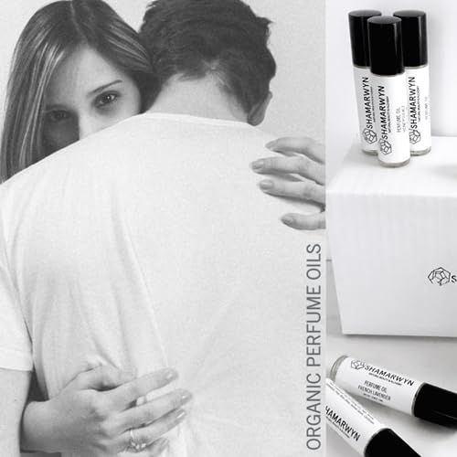 Botanical Perfume Oil Gift Set – Rose, Honeysuckle & Lavender Roll-Ons | Natural Jojoba-Based Fragrance Trio, 10ML Each