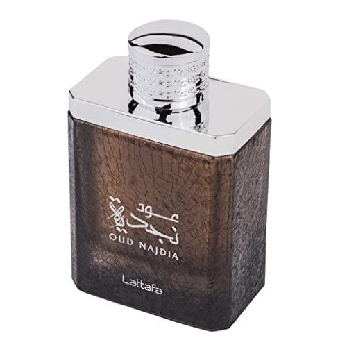 Lattafa Perfumes Oud Najdia for Unisex Eau de Parfum Spray, 3.4 Ounce