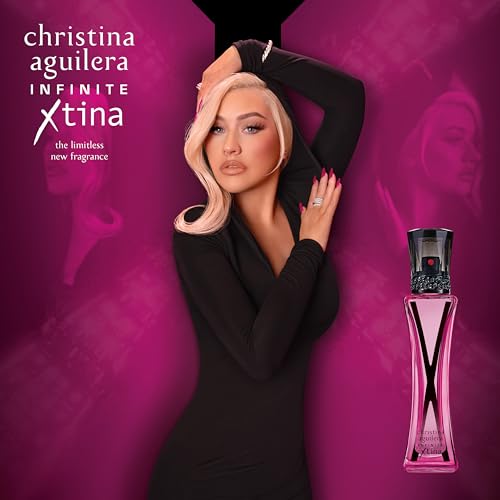 Christina Aguilera INFINITE XTINA Perfume for Women, Eau de Parfum Spray, 0.5 fl. oz