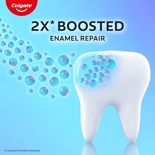 Colgate Pro Argin Toothpaste, 2X Enamel Strength, Boosted Protection Against Sensitivity, Enamel Damage, Oral pH, Cavities (100g/3.5oz)