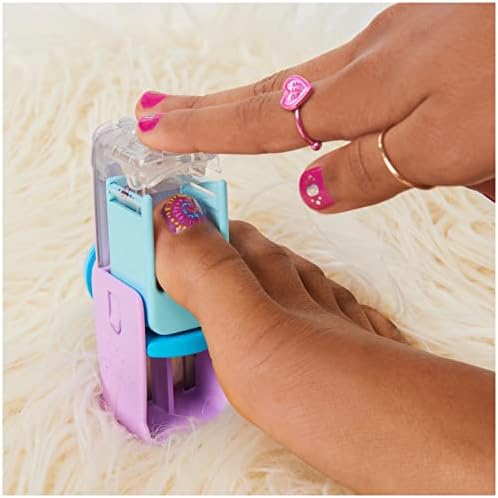 Cool Maker, GO Glam U-nique Nail Salon with Portable Stamper, 5 Design Pods and Dryer, Nail Kit Kids Toys for Ages 8 and up