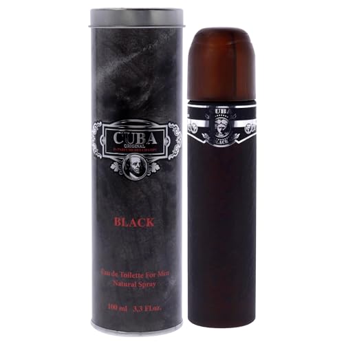Cuba Black By Cuba For Men. Eau De Toilette Spray 3.3 Ounces