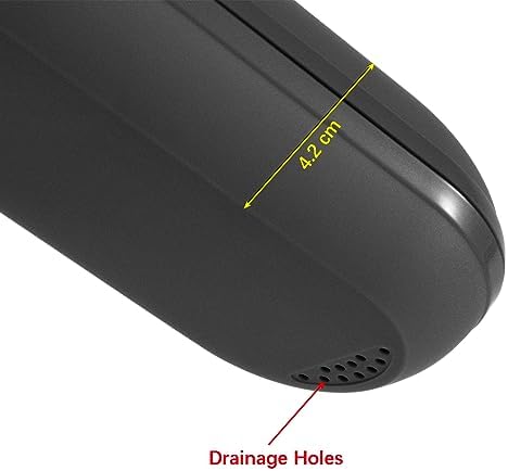 Cosmos Pack of 2 Plastic Travel Case Toothbrush Carrying Case Holder Container Compatible with Oral B Pro and also for Sonicare & Other Toothbrush