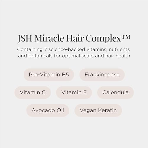 JSHealth Nourishing Conditioner - Vitamin-Enriched Deep Treatment for Dry, Colored Hair - With Keratin, Argan Oil, and Vitamins C & E | Sulfate-Free, Vegan, 350ml