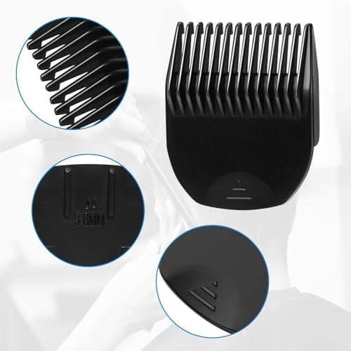 CR8GR8 Professional Guide Comb Fit Cutting Guider for Manscaped 3.0,4 Pack 8 Cutting Lengths from 1/8"-1/2" Inch Fit The Lawn Mower 3.0 Groin Hair Trimmer