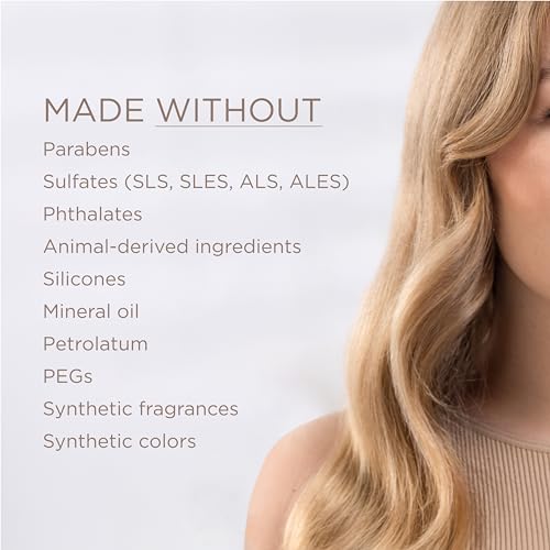 JSHealth Nourishing Conditioner - Vitamin-Enriched Deep Treatment for Dry, Colored Hair - With Keratin, Argan Oil, and Vitamins C & E | Sulfate-Free, Vegan, 350ml